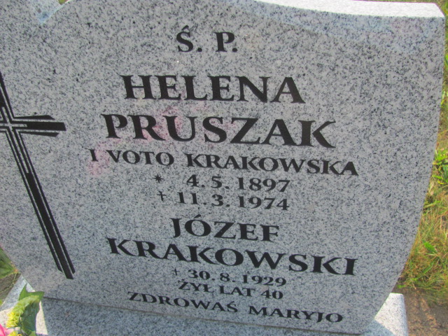 Józef Krakowski Murzynowo Kościelne - Grobonet - Wyszukiwarka osób pochowanych