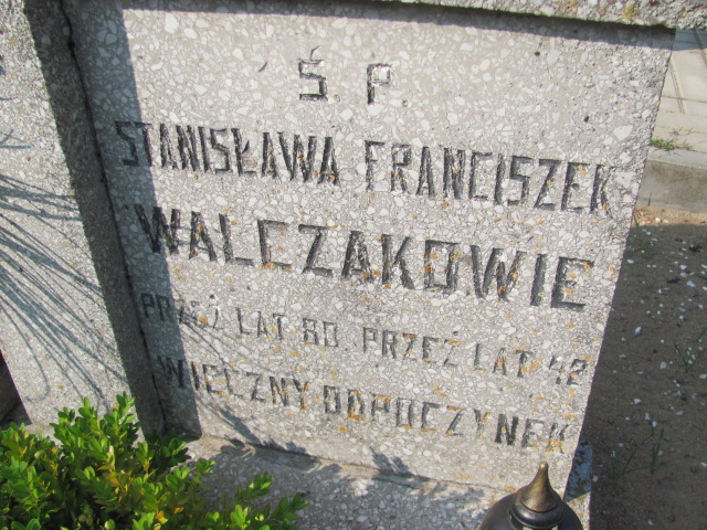 Grób Stanisława Walczak