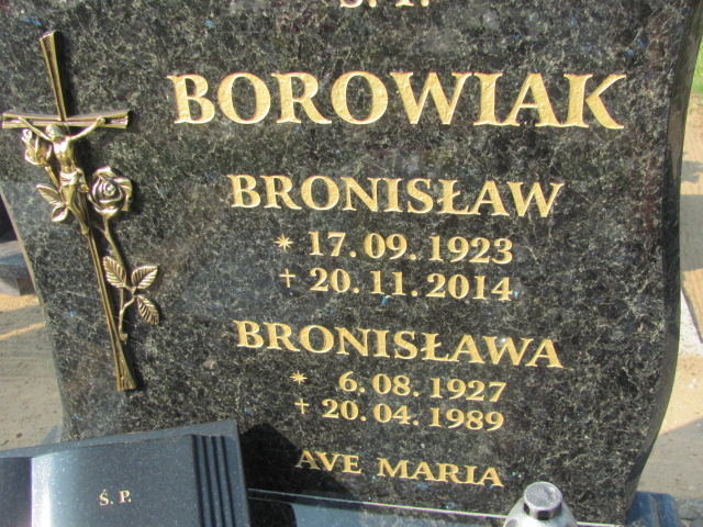 Bronisław Borowiak 1923 Murzynowo Kościelne - Grobonet - Wyszukiwarka osób pochowanych