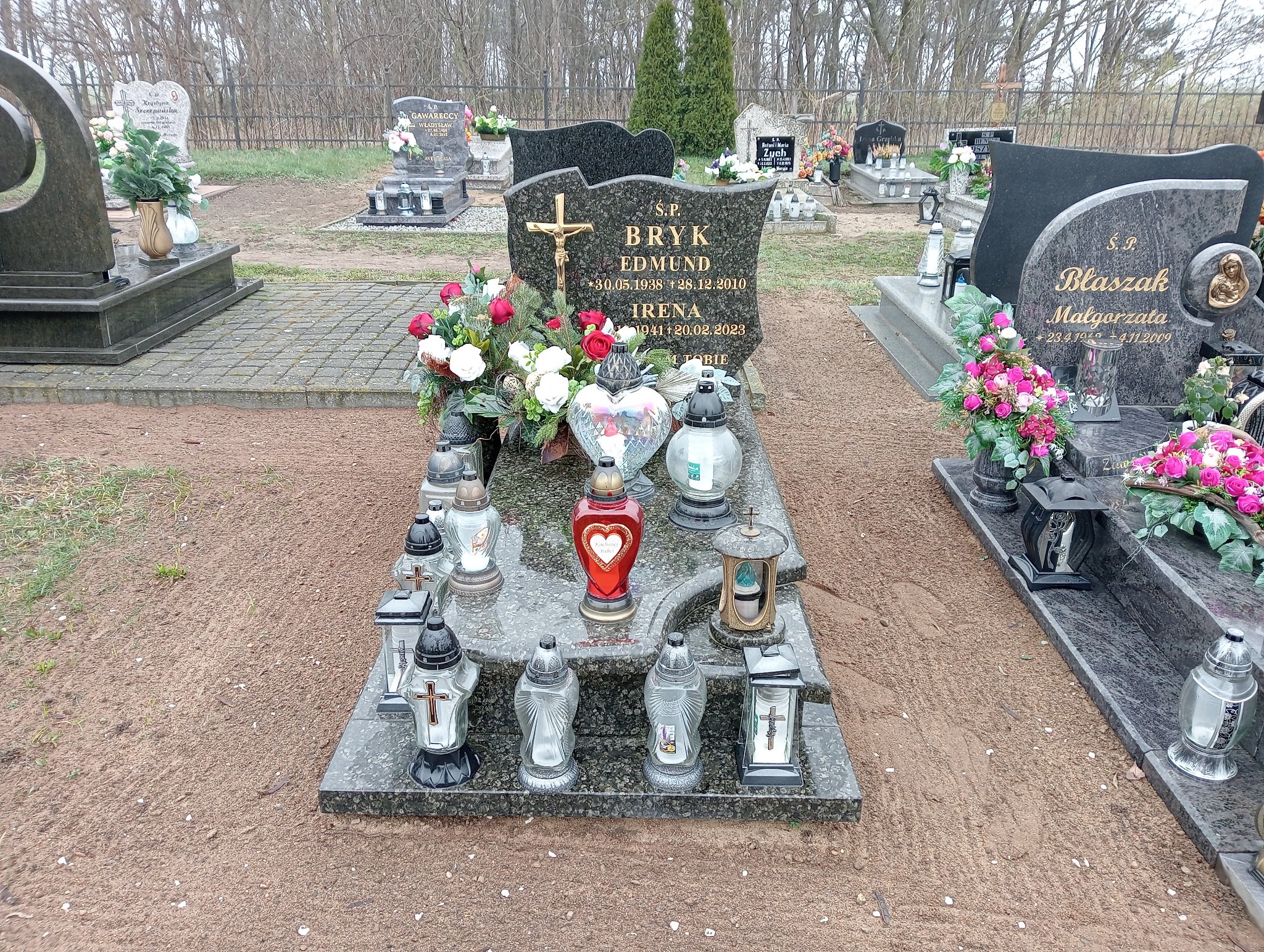 Grób Irena Bryk